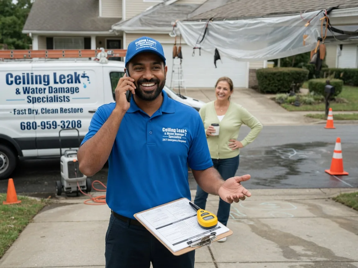 Ceiling Leak Cleanup Huntingdon Valley, PA FAQs
